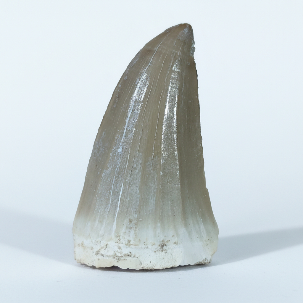 Finest-Quality-Tylosaurus-Tooth-Rare-Mosasaurus-Fossilized-Dinosaur-teeth (1) 2.3" Specimen Mosasaurus tooth Rare Fossil Dinosaur Cretaceous - Image 1