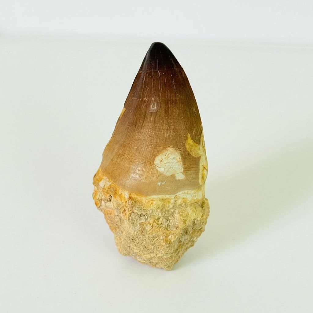 photo_2025-12-08_17-23-14 (2) Large Mosasaur Tooth – Real Cretaceous Dinosaur Tooth Fossil - Image 1